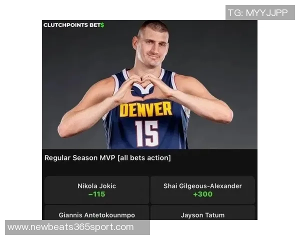 美媒ClutchPoints发布最新MVP榜单SGA约基奇字母哥康宁汉姆卢卡争夺激烈